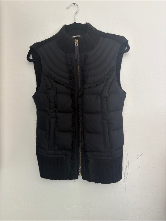 Juicy Couture Jackets & Blazers - Juicy Couture Black Quilted Sleeveless Puffer Vest